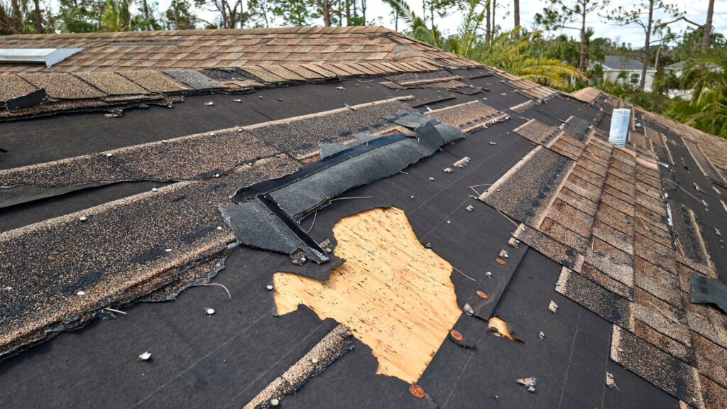 Roof Damage restoration